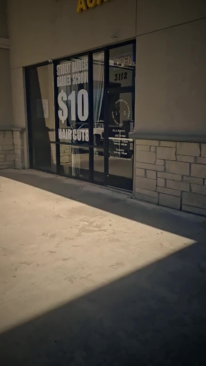 Storefront of Suite 3112 from the sidewalk